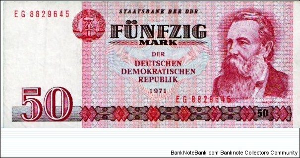 50 GDR Mark Banknote