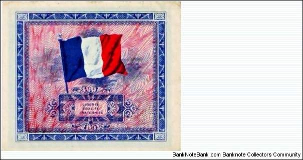 Banknote from France year 1944