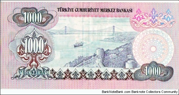 Banknote from Turkey year 1970