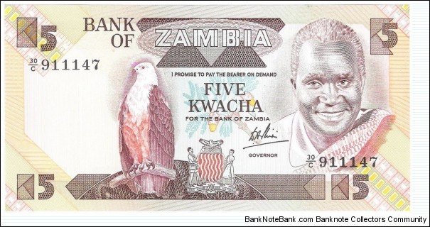 5 Kwacha Banknote