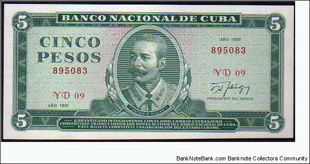 5 Pesos__pk# 103 c Banknote