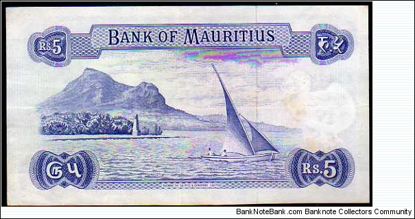 Banknote from Mauritius year 1967