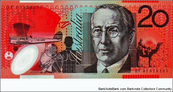 Banknote from Australia year 2006