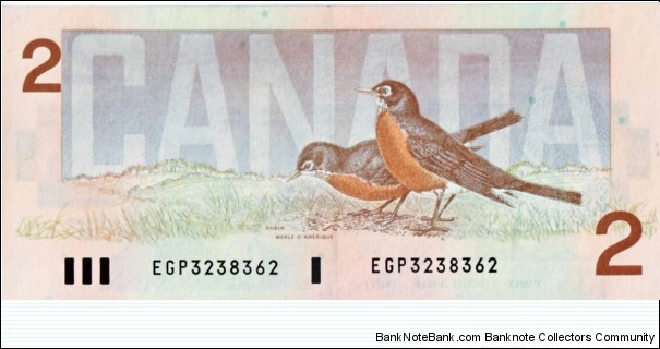 Banknote from Canada year 1986