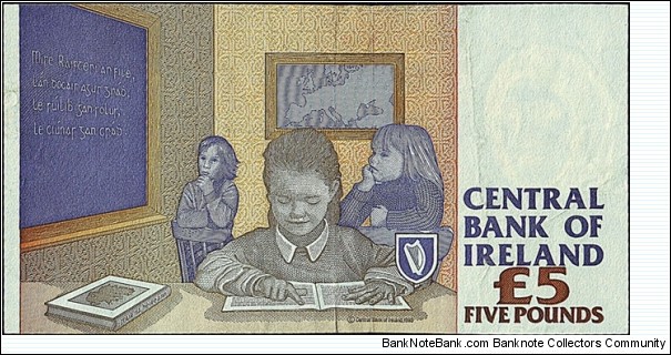 Banknote from Ireland year 1996