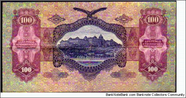 Banknote from Hungary year 1930