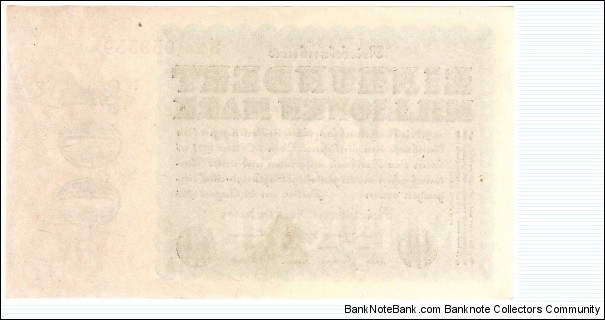 Banknote from Germany year 1923