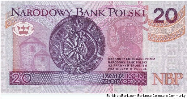 Banknote from Poland year 1994