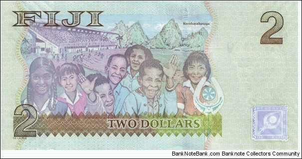 Banknote from Fiji year 2007