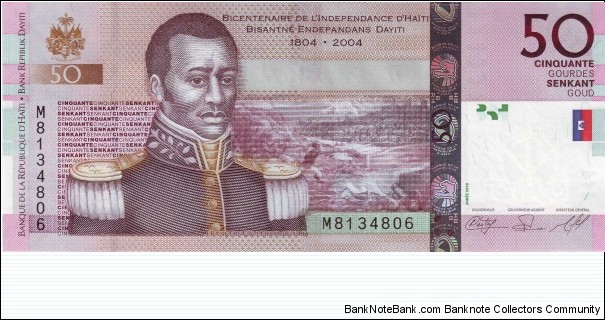  50 Gourdes Banknote