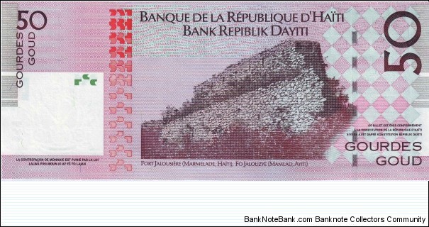 Banknote from Haiti year 2010