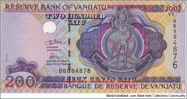  200 Vatu Banknote