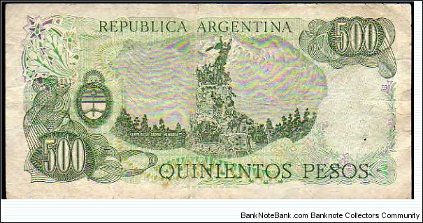 Banknote from Argentina year 1982