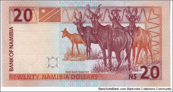 Banknote from Namibia year 2002