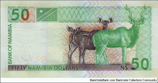 Banknote from Namibia year 2003