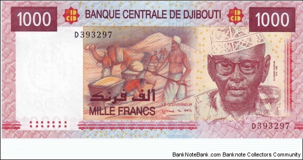  1000 Francs Banknote