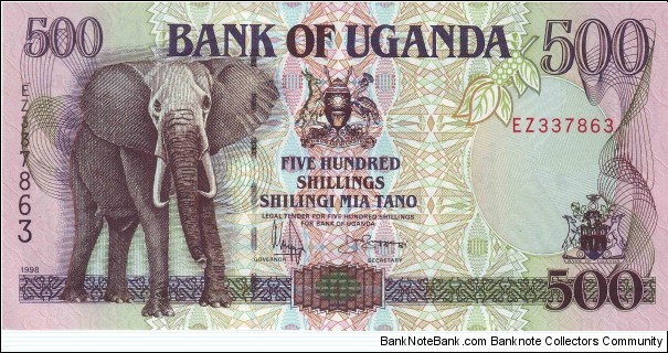  500 Shillings Banknote