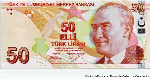 50 Lira Banknote