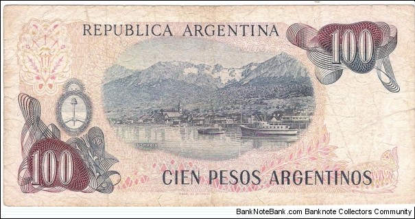 Banknote from Argentina year 1983