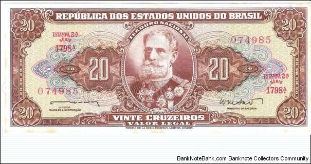 20 Cruzeiros Banknote