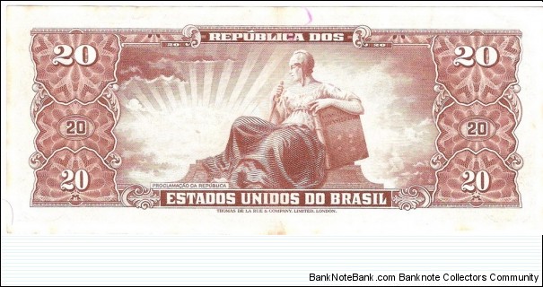 Banknote from Brazil year 1962