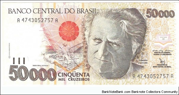 50.000 Cruzeiros Banknote