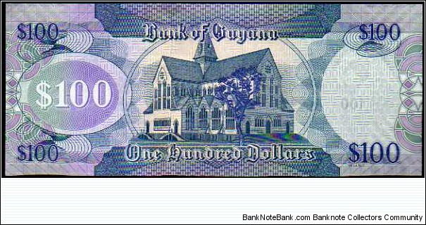 Banknote from Guyana year 2011