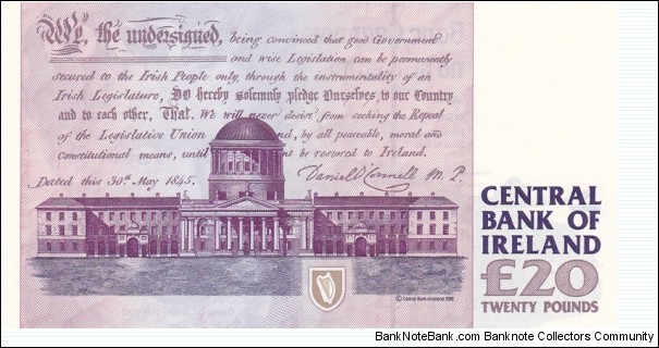 Banknote from Ireland year 1995