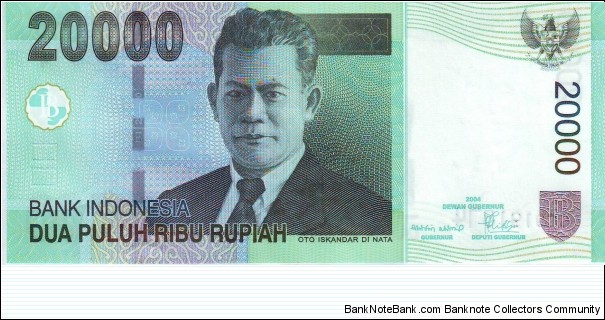  20,000 Rupiah Banknote