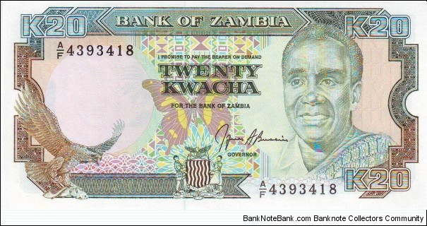  20 Kwacha Banknote