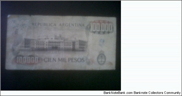 Banknote from Argentina year 1982