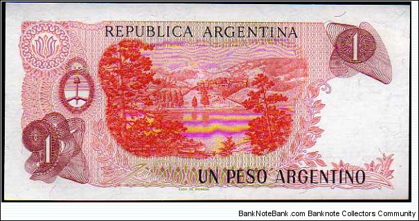 Banknote from Argentina year 1983