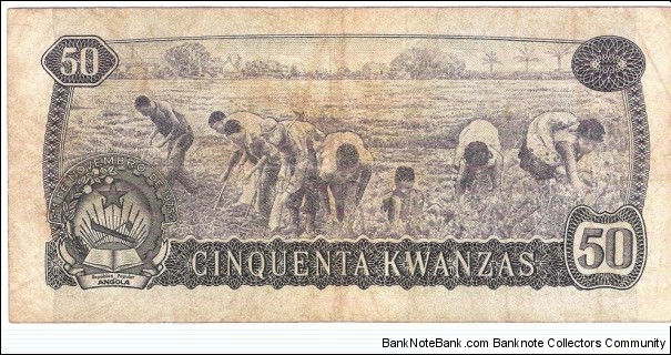 Banknote from Angola year 1979