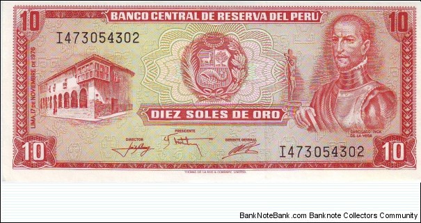  10 Soles Banknote