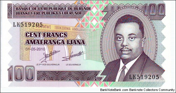  100 Francs Banknote