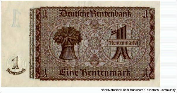 Banknote from Germany year 1932