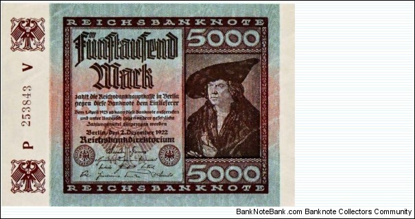 5000 Mark Banknote