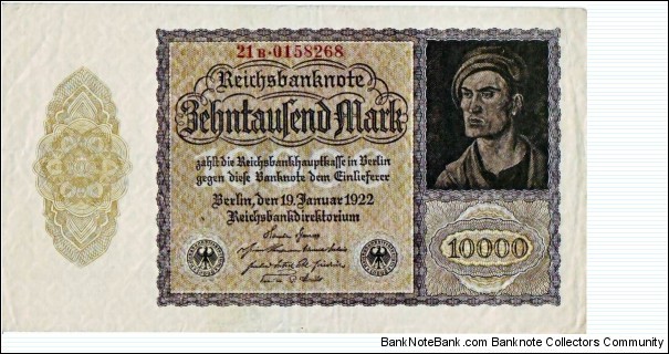 10000 Mark Banknote