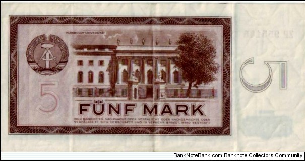 Banknote from Germany year 1964