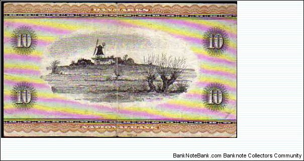 Banknote from Denmark year 1967