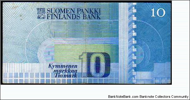 Banknote from Finland year 1986