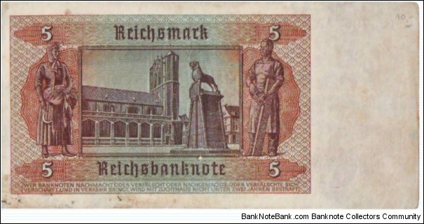 Banknote from Germany year 1942