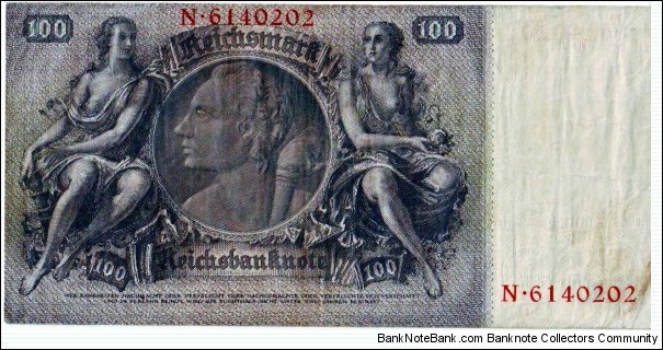 Banknote from Germany year 1935