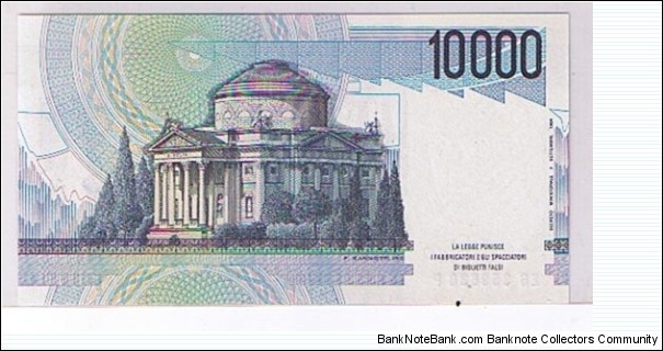 Banknote from Italy year 1984