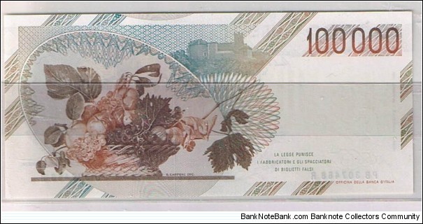 Banknote from Italy year 1983