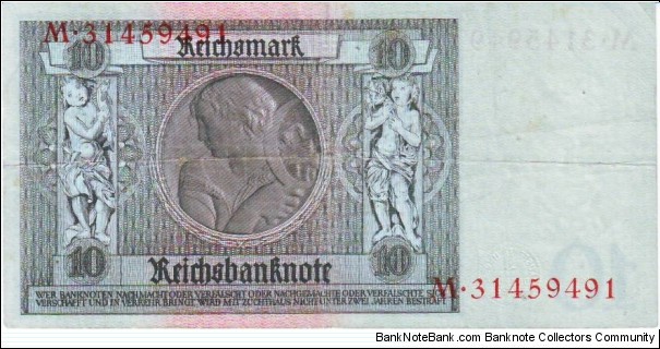 Banknote from Germany year 1929