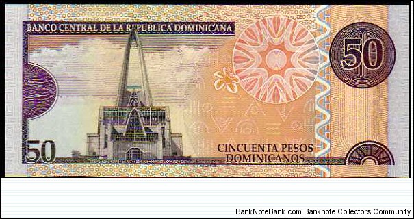 Banknote from Dominican Republic year 2011