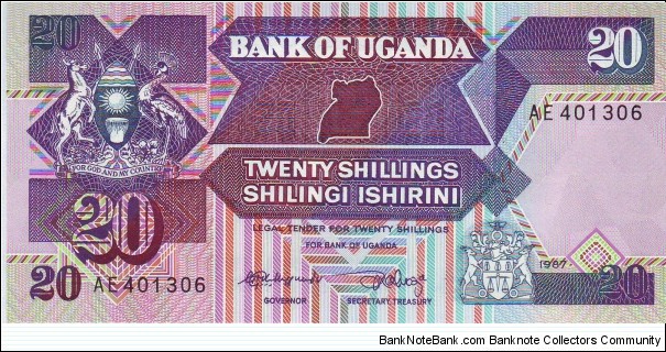 20 Shillings Banknote