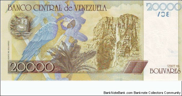Banknote from Venezuela year 2006