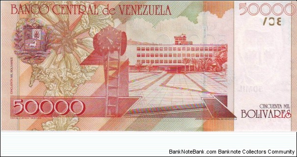 Banknote from Venezuela year 2005